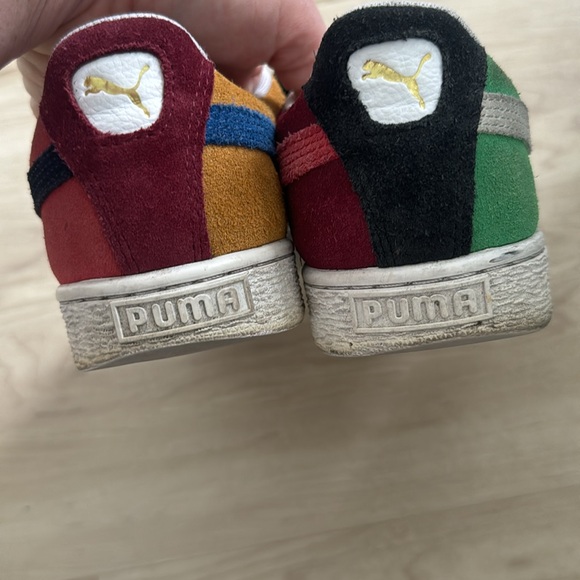 Puma Suede Classic Iconix High Risk Red Honey Mustard multi colored look - Picture 3 of 3